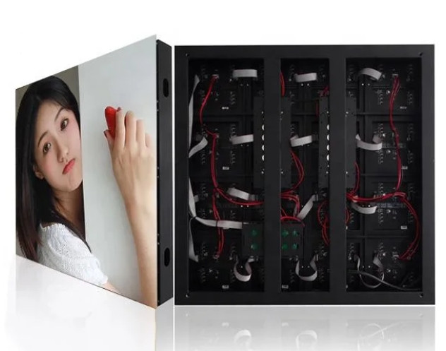 size customized simple steel cabinet, easy iron cabinet for indoor and outdoor permanent installed display