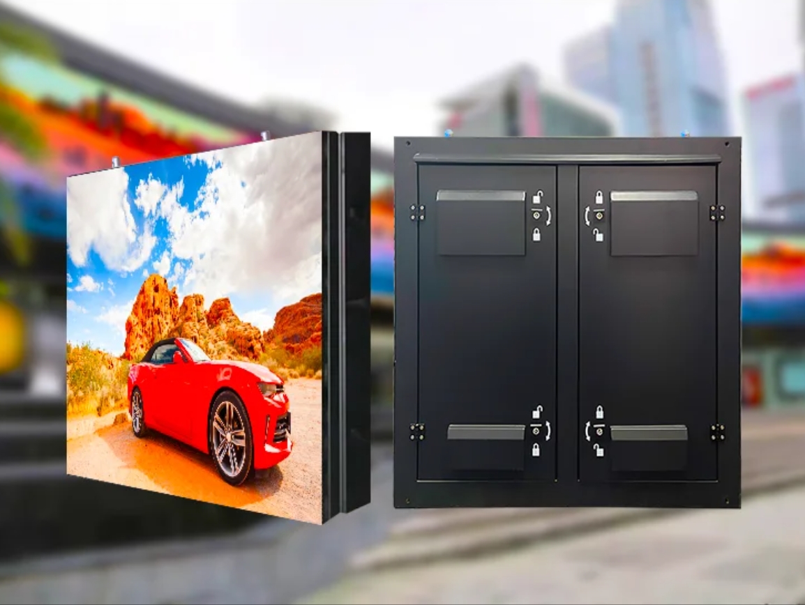 outdoor waterproof p2.5, p3, p4, p5, p6, p8, p10,  p16 SMD led display with standard iron cabinet